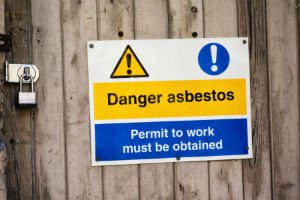 warning about asbestos