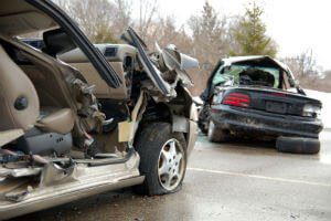 two-totaled-car-crash