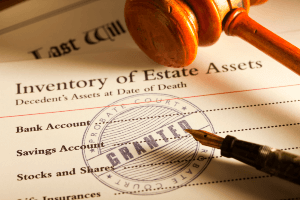 inventory of estate assets